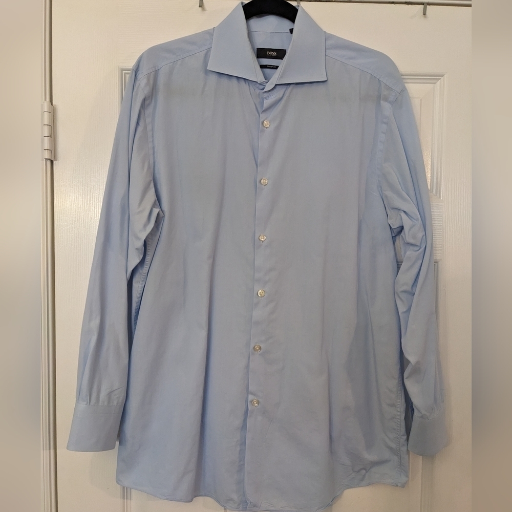 Men's HUGO BOSS Sharp Fit Long Sleeve Button Down Shirt
